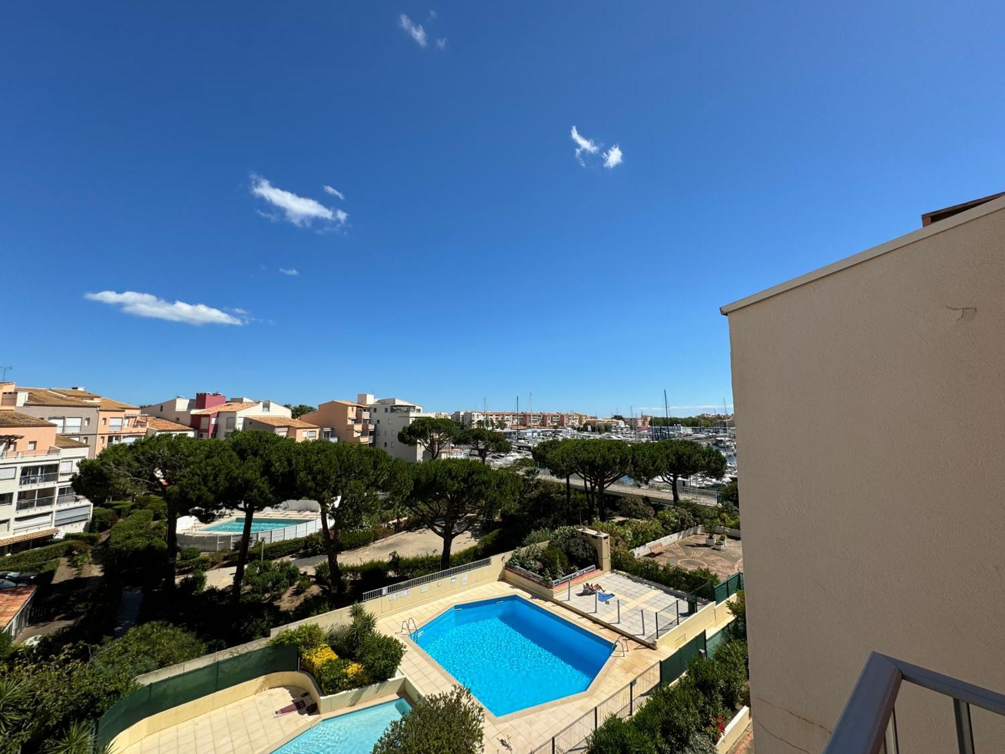 Ferienwohnung T1 Cap D'Agde Piscine Port Exterior foto